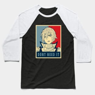 Shinchou Yuusha / Cautious Hero The Hero Is Overpowered but Overly Cautious - Seiya Poster Don\t Need it Baseball T-Shirt